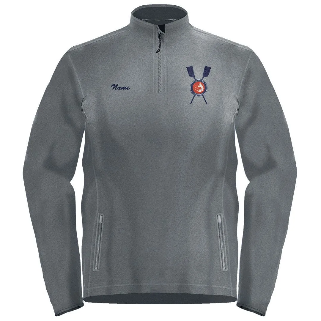 1/4 Zip Fox River Rowing Association Fleece Pullover