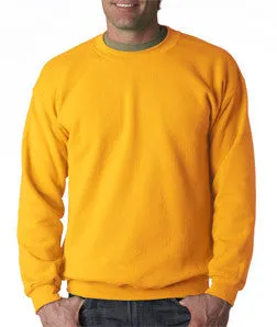 18000 Gildan Adult Heavy BlendCrew Neck Sweatshirt Gold