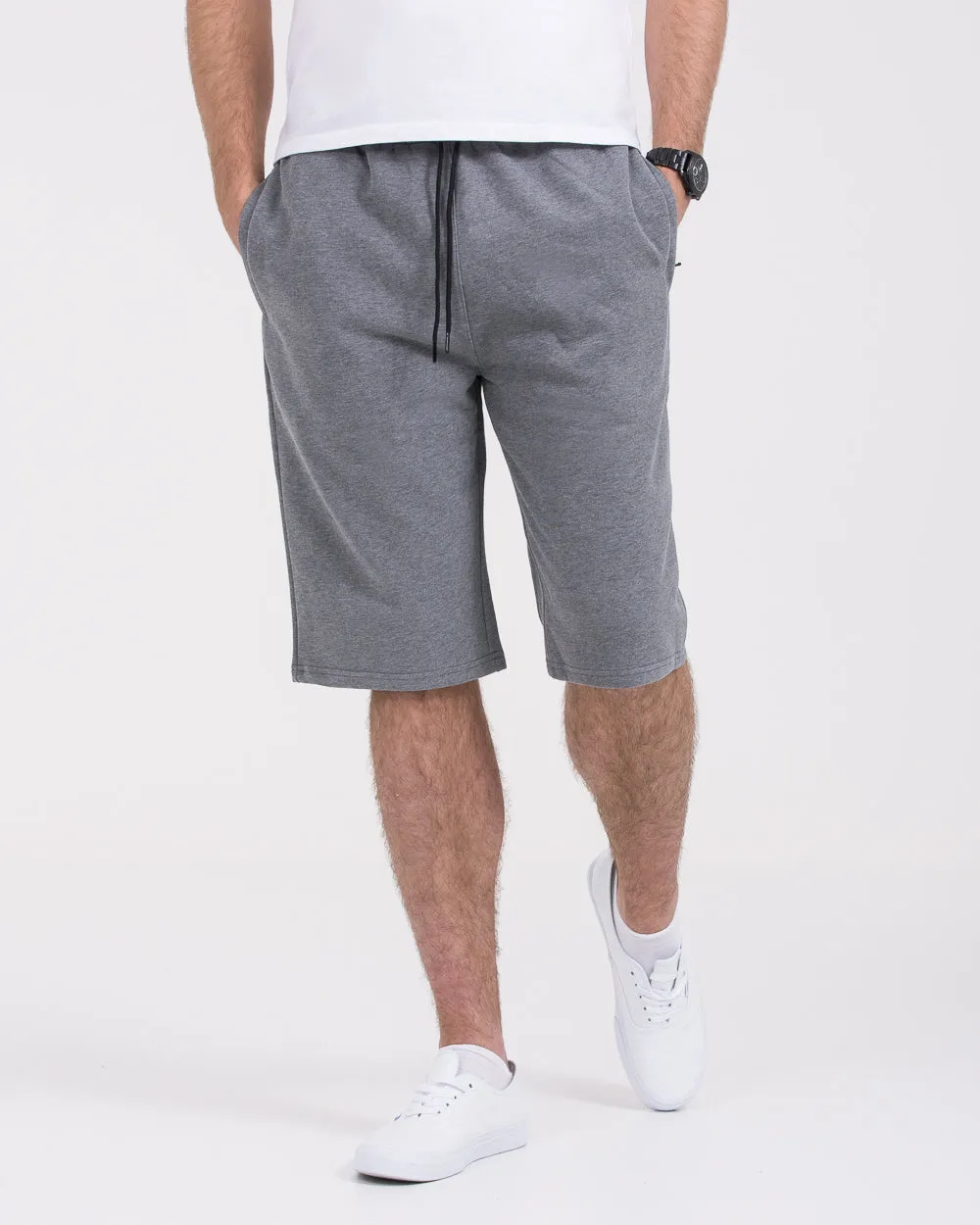 2t Ryan Tall Sweat Shorts (charcoal)