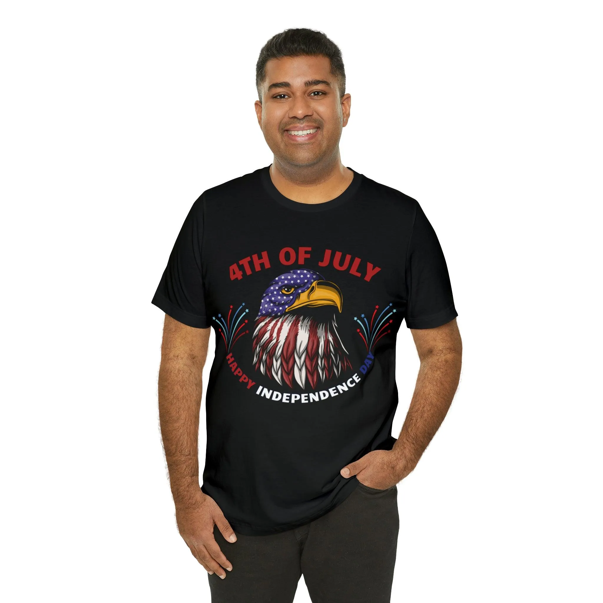 4th of July shirt, Happy Independence Day shirt, Casual Top Tee