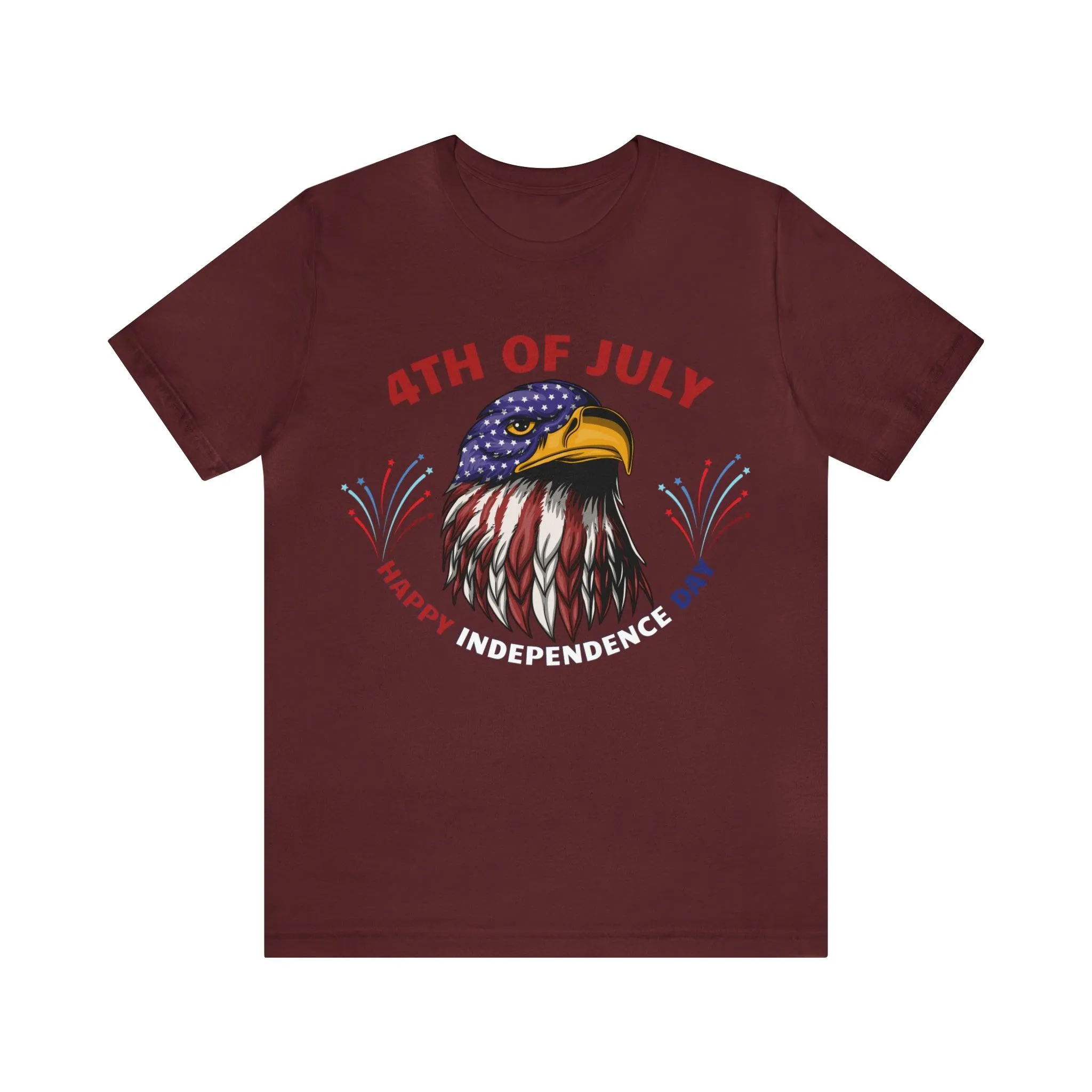 4th of July shirt, Happy Independence Day shirt, Casual Top Tee