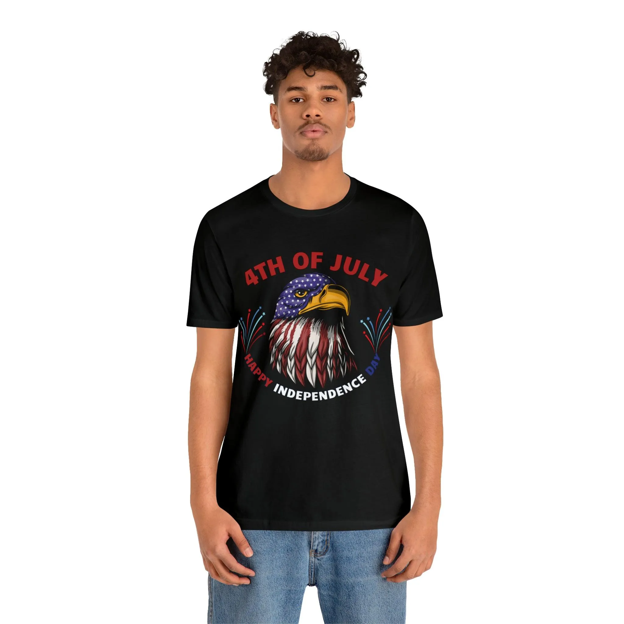 4th of July shirt, Happy Independence Day shirt, Casual Top Tee