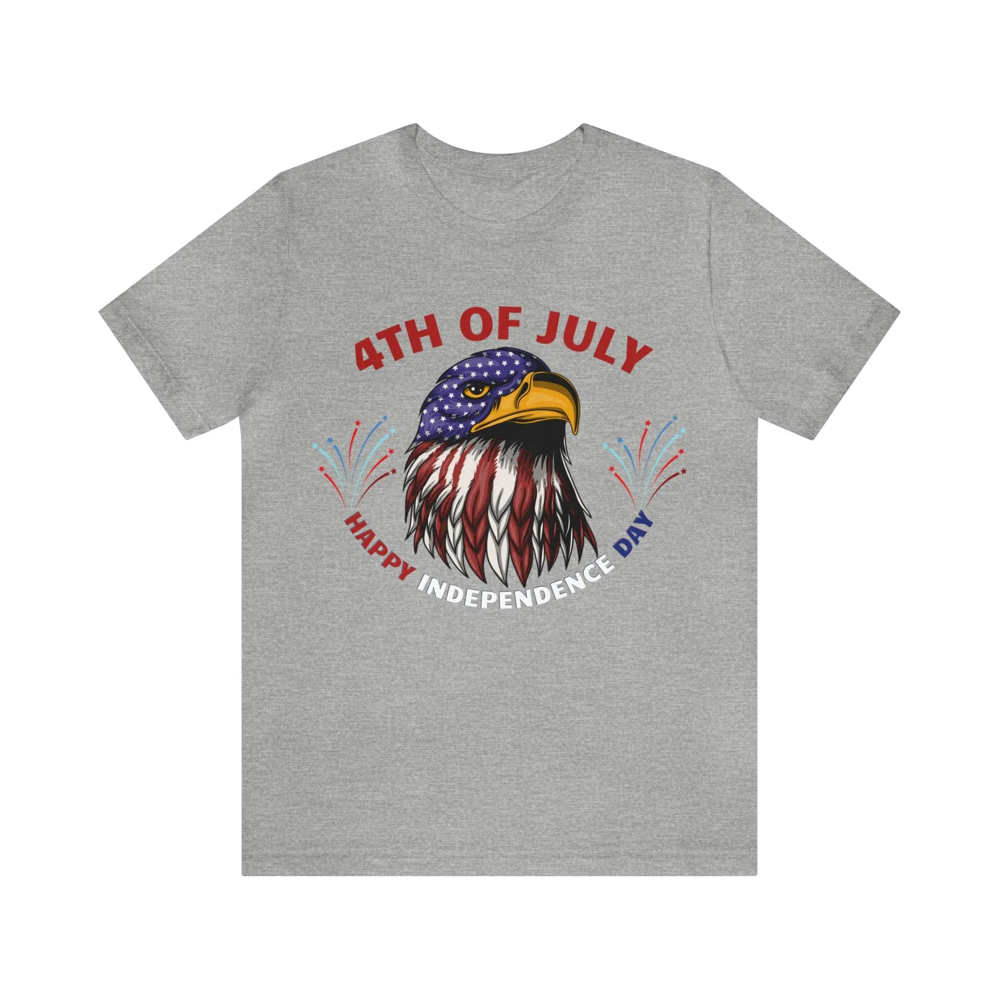 4th of July shirt, Happy Independence Day shirt, Casual Top Tee