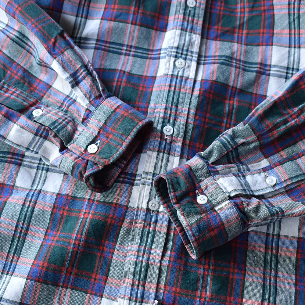 90's　Ralph Lauren/ラルフ ローレン タータンチェック ボタンダウンシャツ　230815