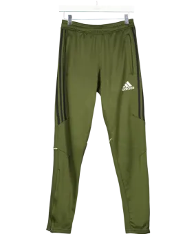 adidas Green Train Essentials 3-stripes Training Joggers UK S