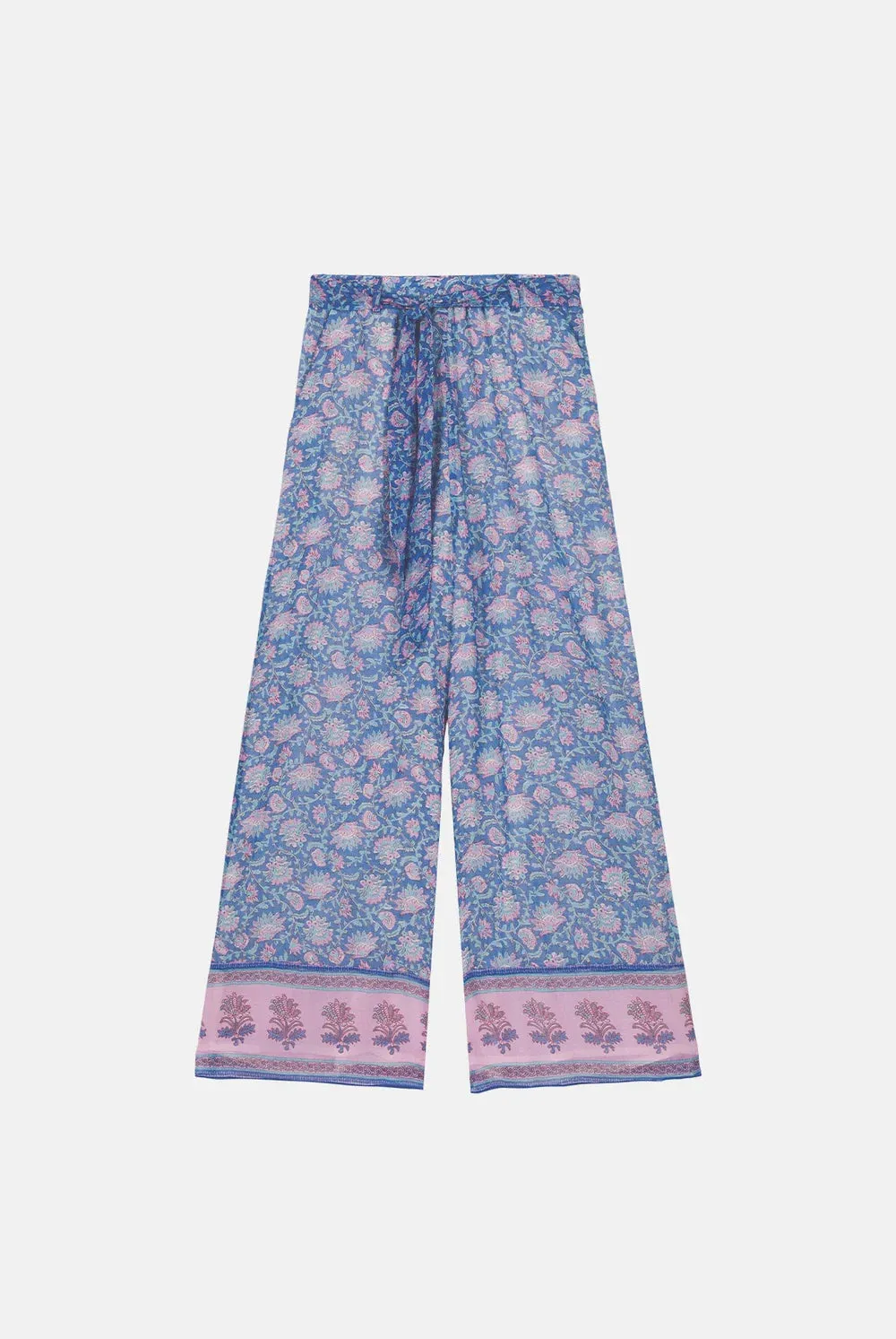 Amandina Blue Capri Cove Pants
