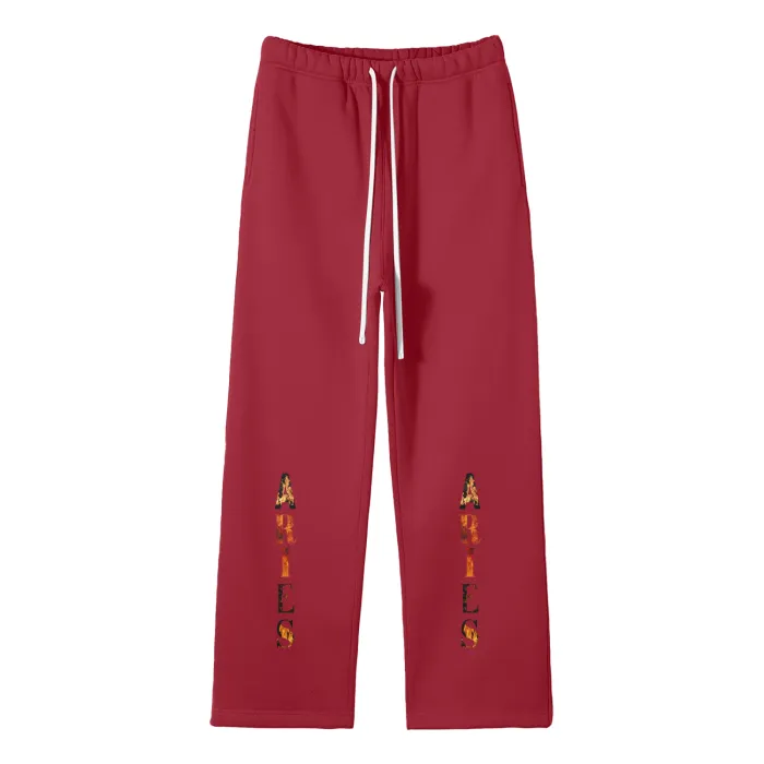 Aries Fleece Straight Leg Joggers