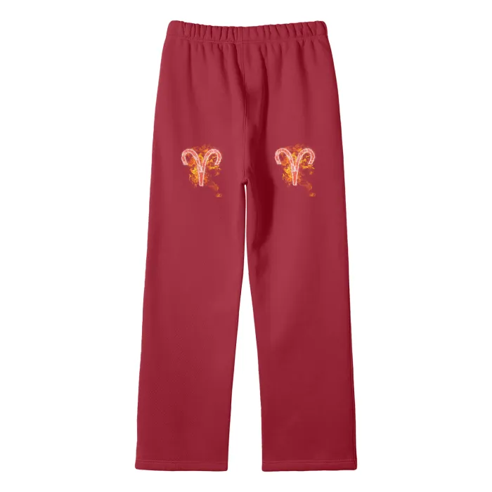 Aries Fleece Straight Leg Joggers