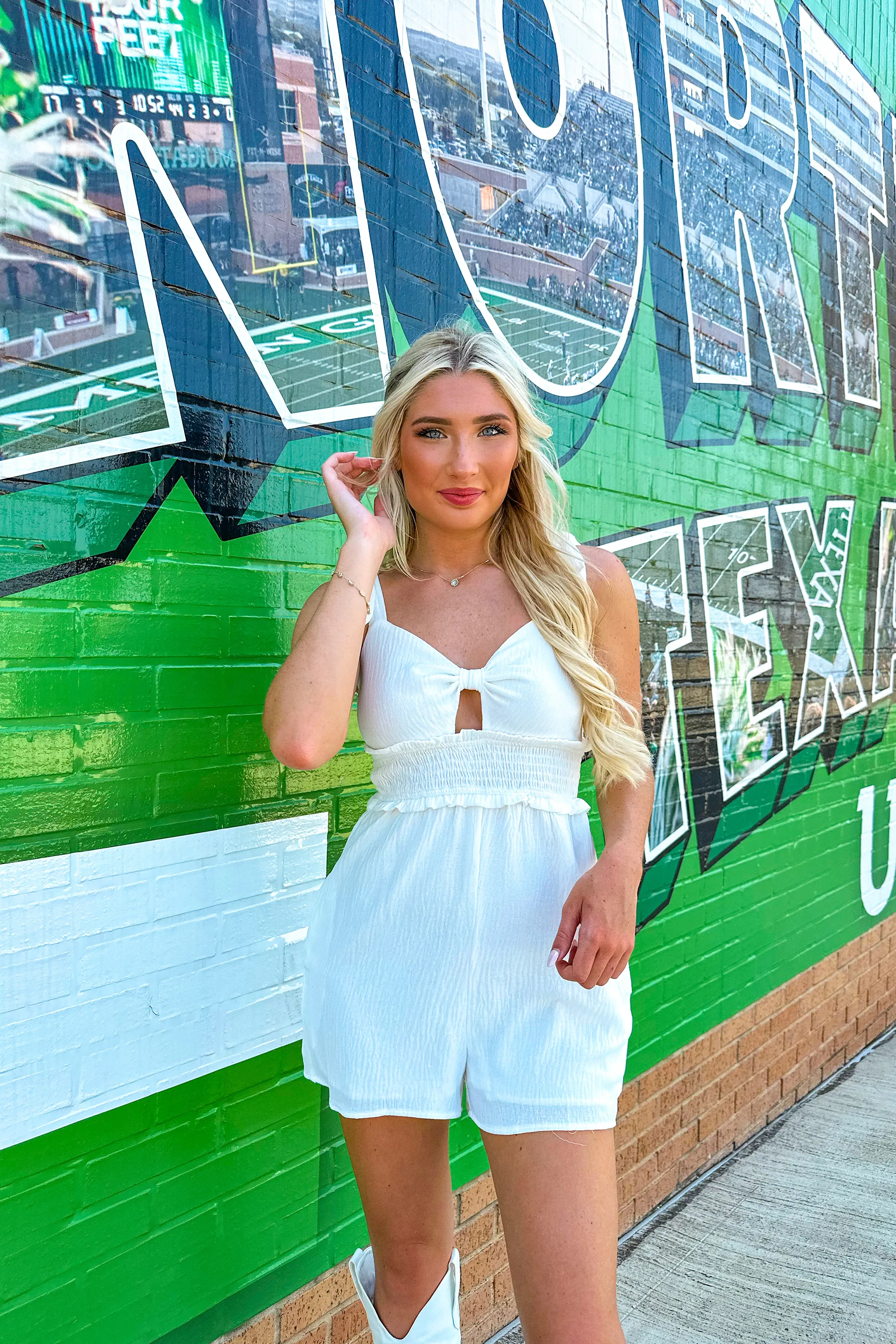 Blake Tie Romper