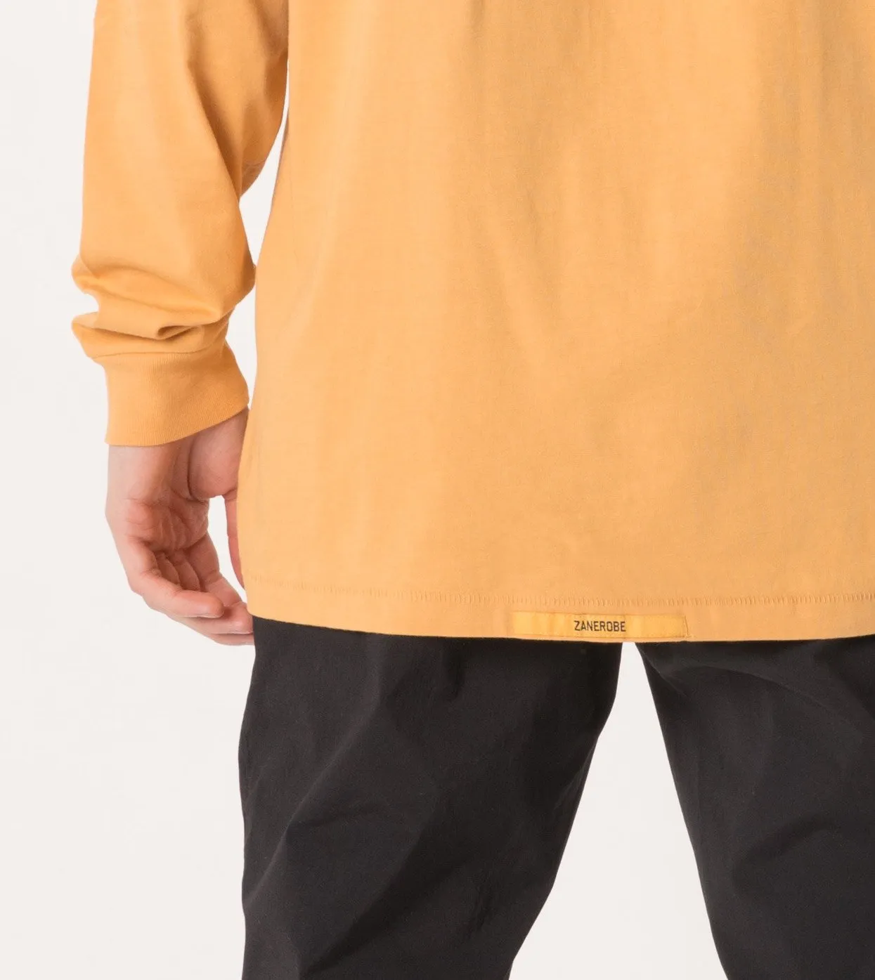 Box LS Tee Saffron