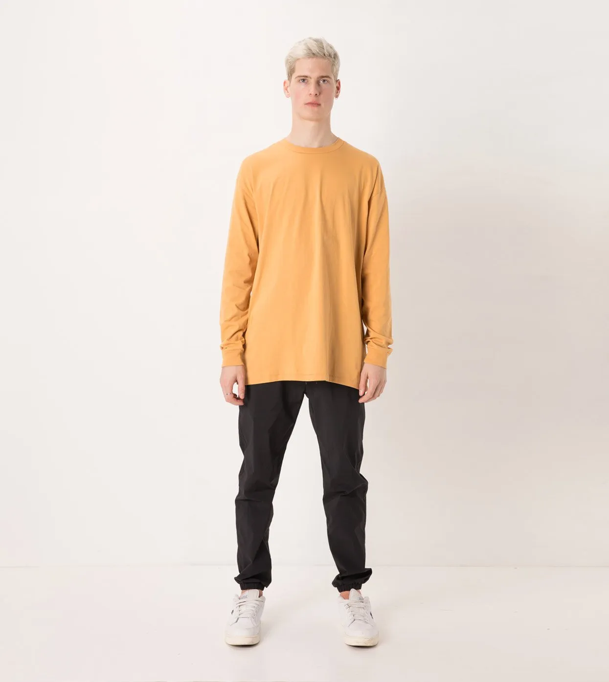 Box LS Tee Saffron