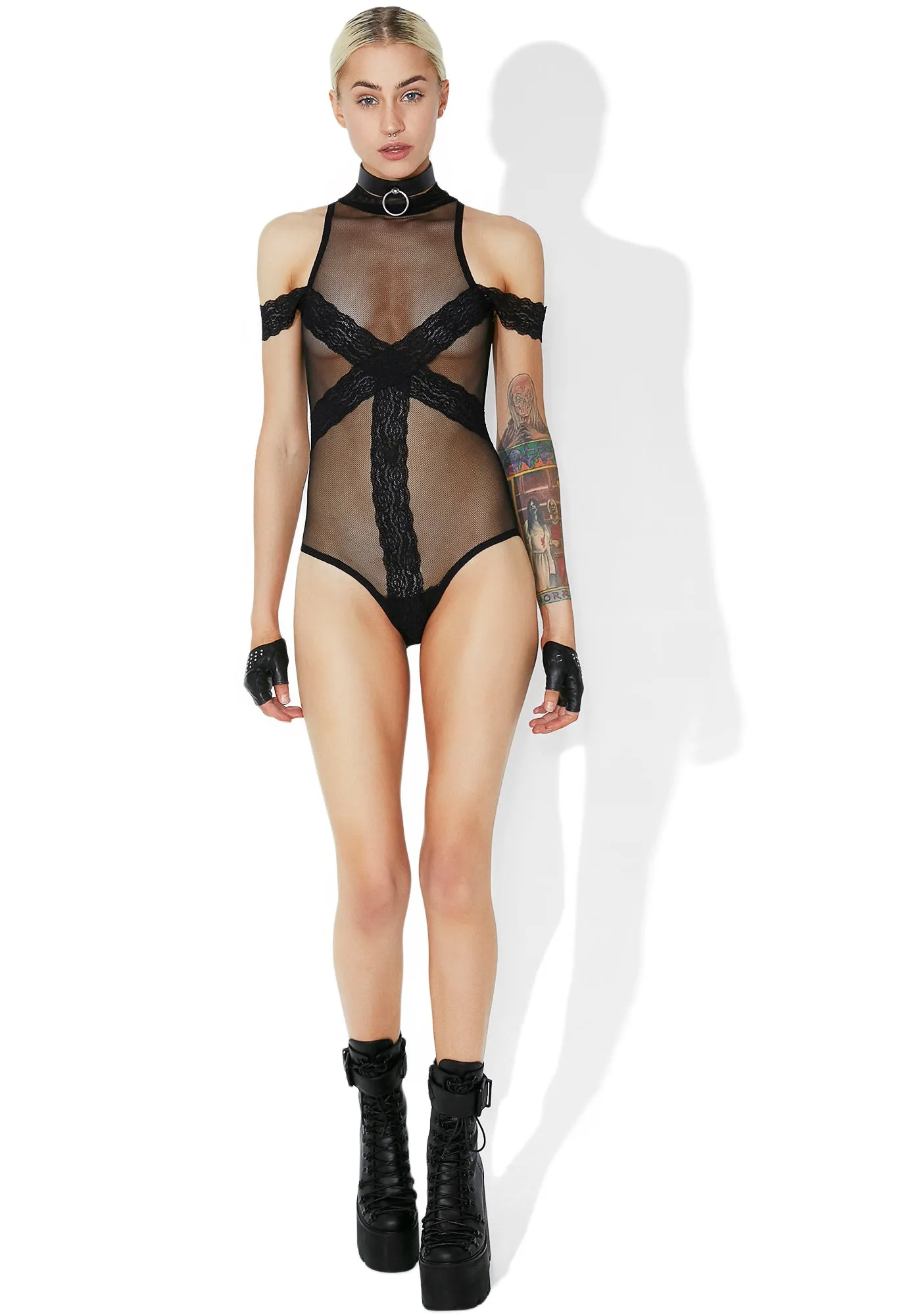 Breakdown Sheer Bodysuit