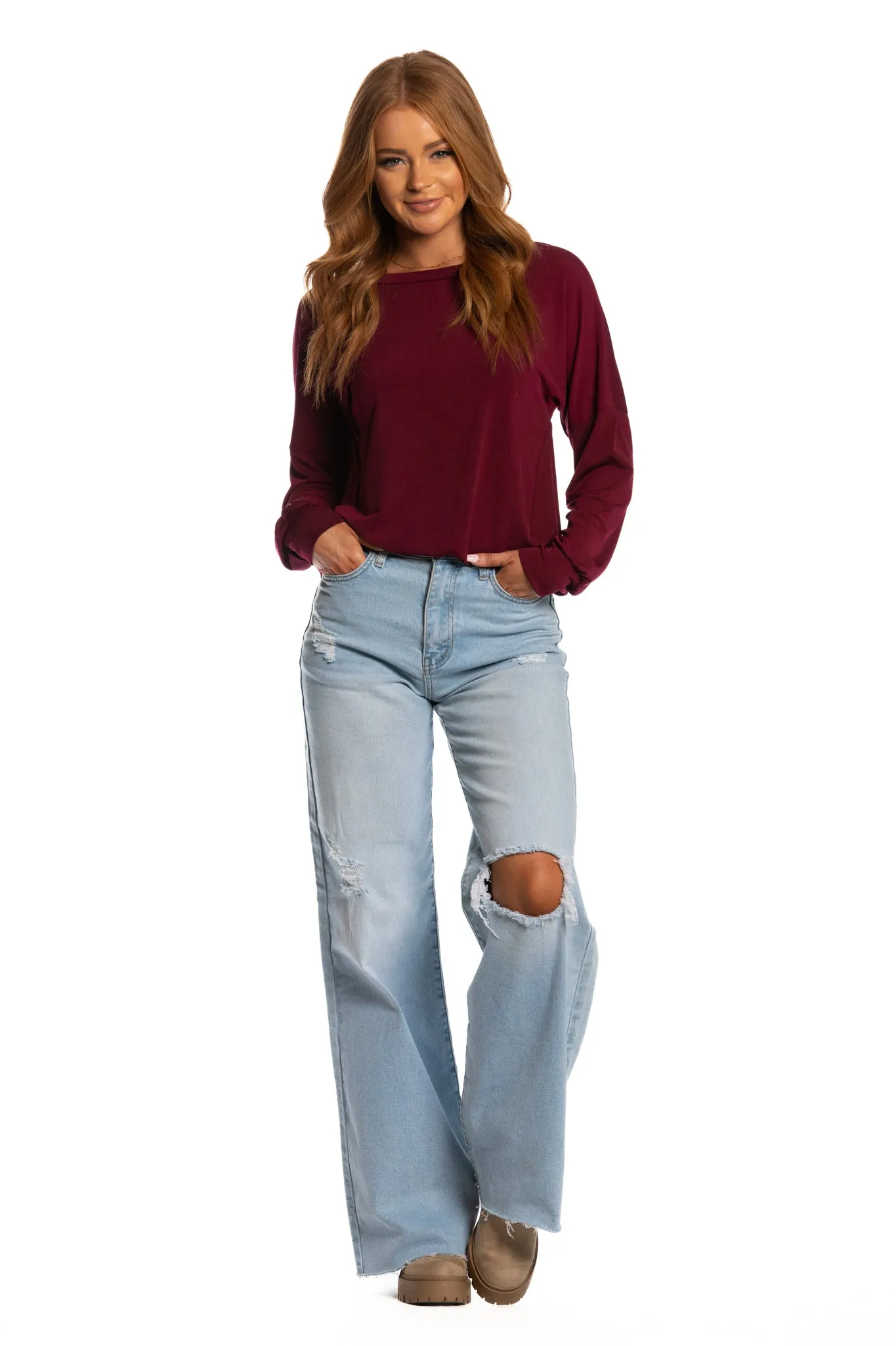 Brigitte Brianna Easy Day Top