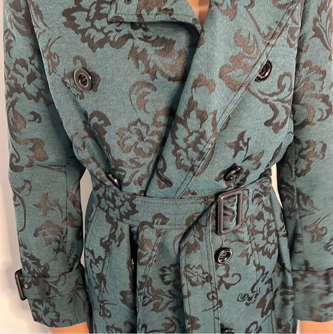 BROCADE TRENCHCOAT