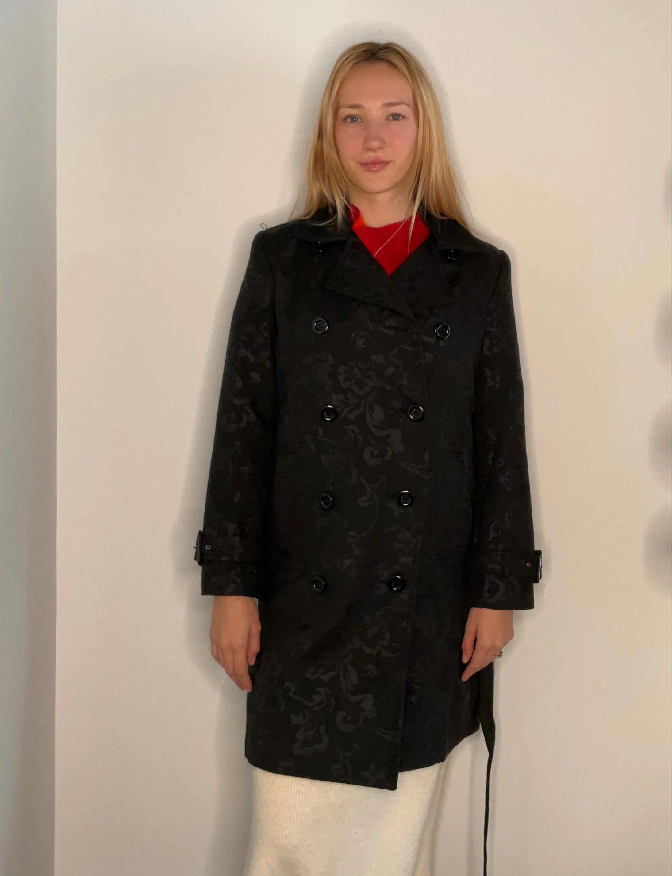 BROCADE TRENCHCOAT