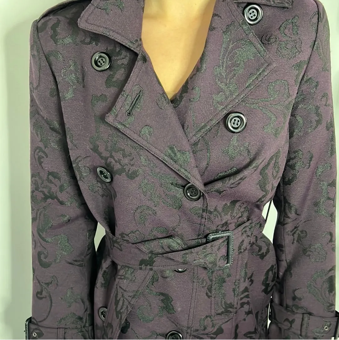 BROCADE TRENCHCOAT