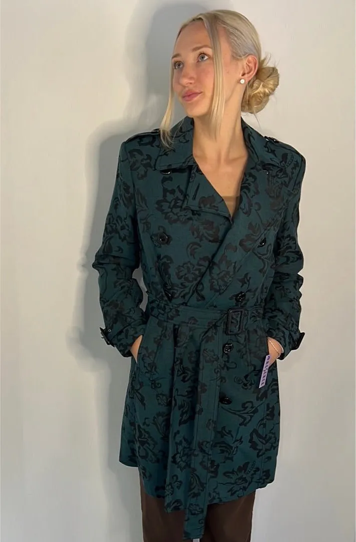 BROCADE TRENCHCOAT