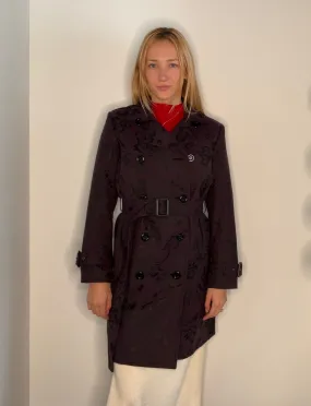 BROCADE TRENCHCOAT