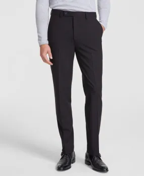 Calvin Klein Mens Slim fit Dress Pants 34 / 30 Black Solid