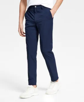Calvin Klein Mens Slim Fit Solid Dress Pants Navy Blue 36 x 29