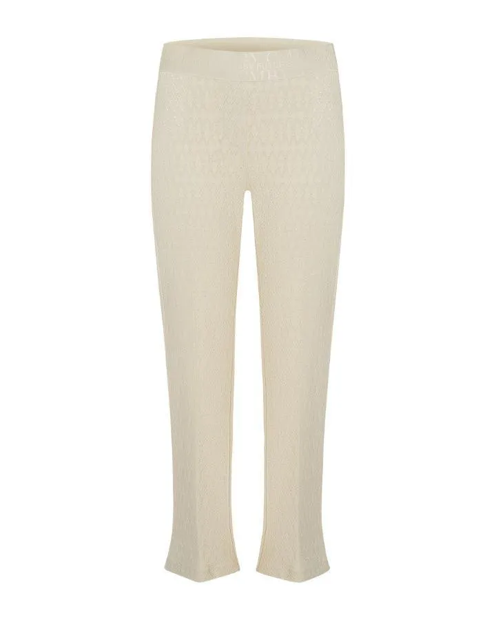 Cambio Ranee Crochet Knit Ankle Pant