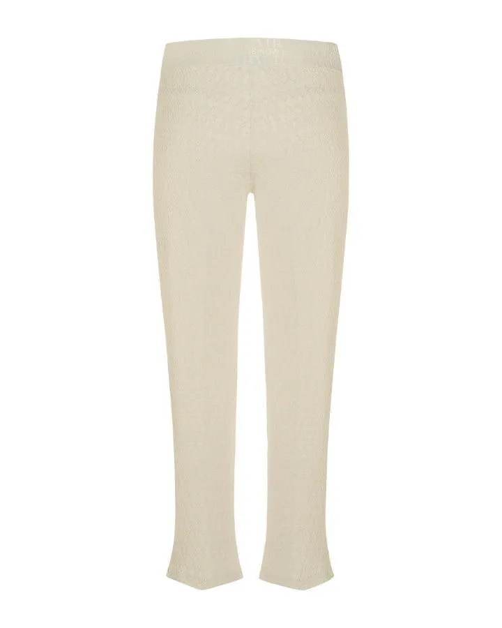 Cambio Ranee Crochet Knit Ankle Pant