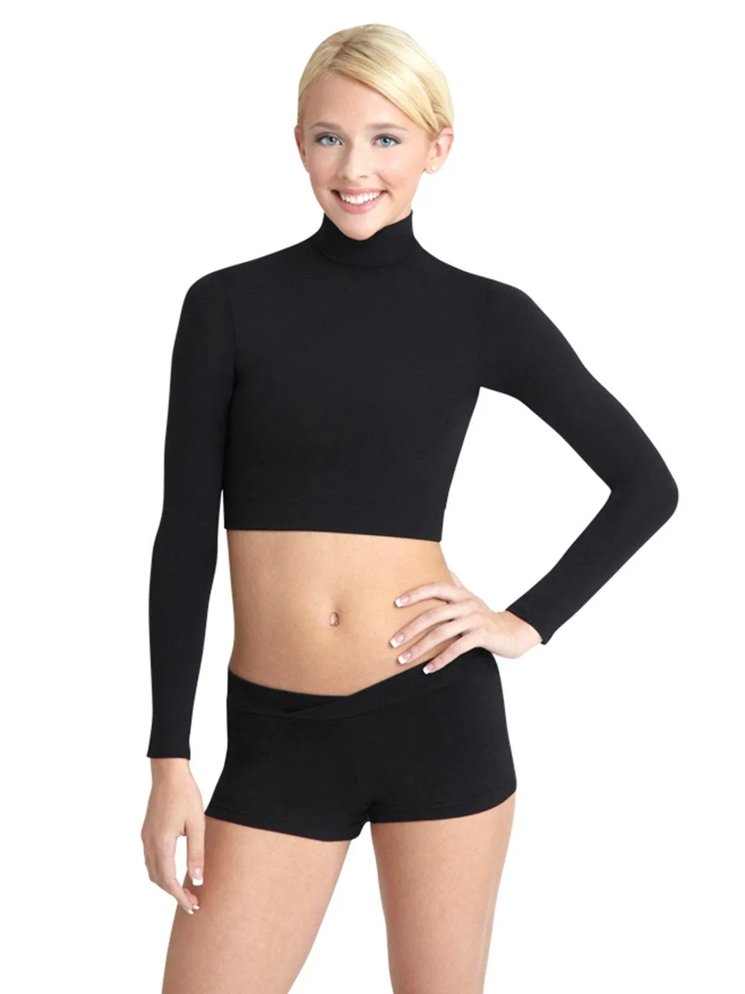 Capezio Turtleneck Long-Sleeve Top TB107