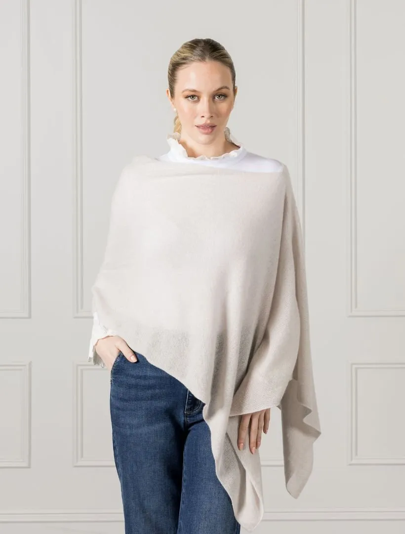 Cashmere Ponchette Dusk