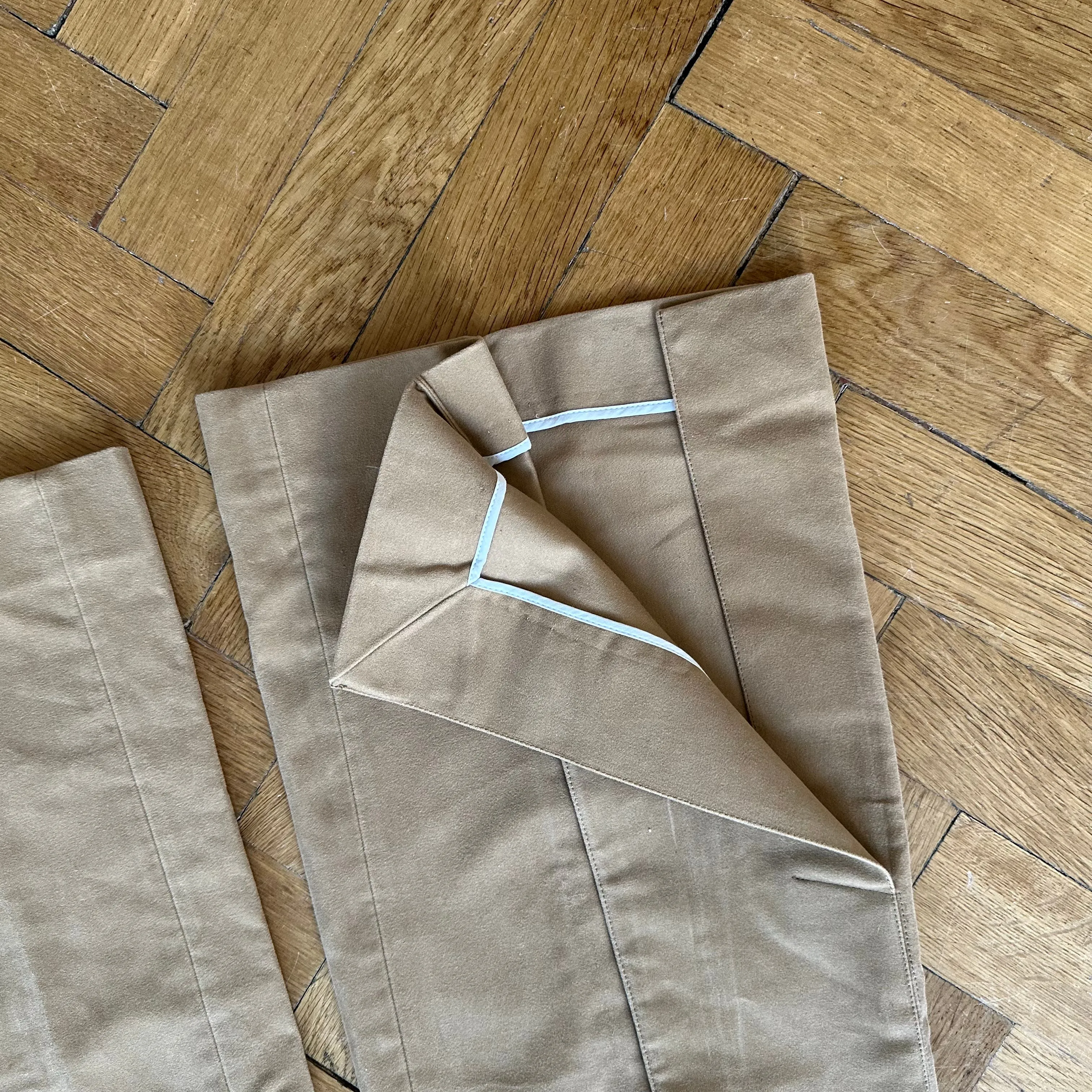 Celine by Phoebe Philo Flared Moleskin Pants