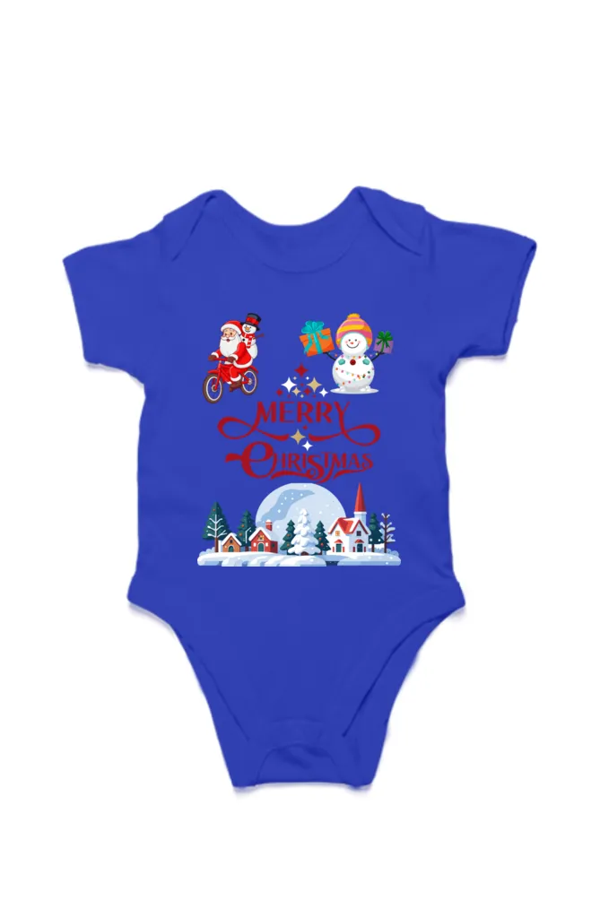 Christmas Special : Baby Rompers Printed For Your Baby's First Christmas Snow Special