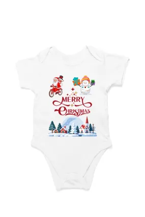 Christmas Special : Baby Rompers Printed For Your Baby's First Christmas Snow Special