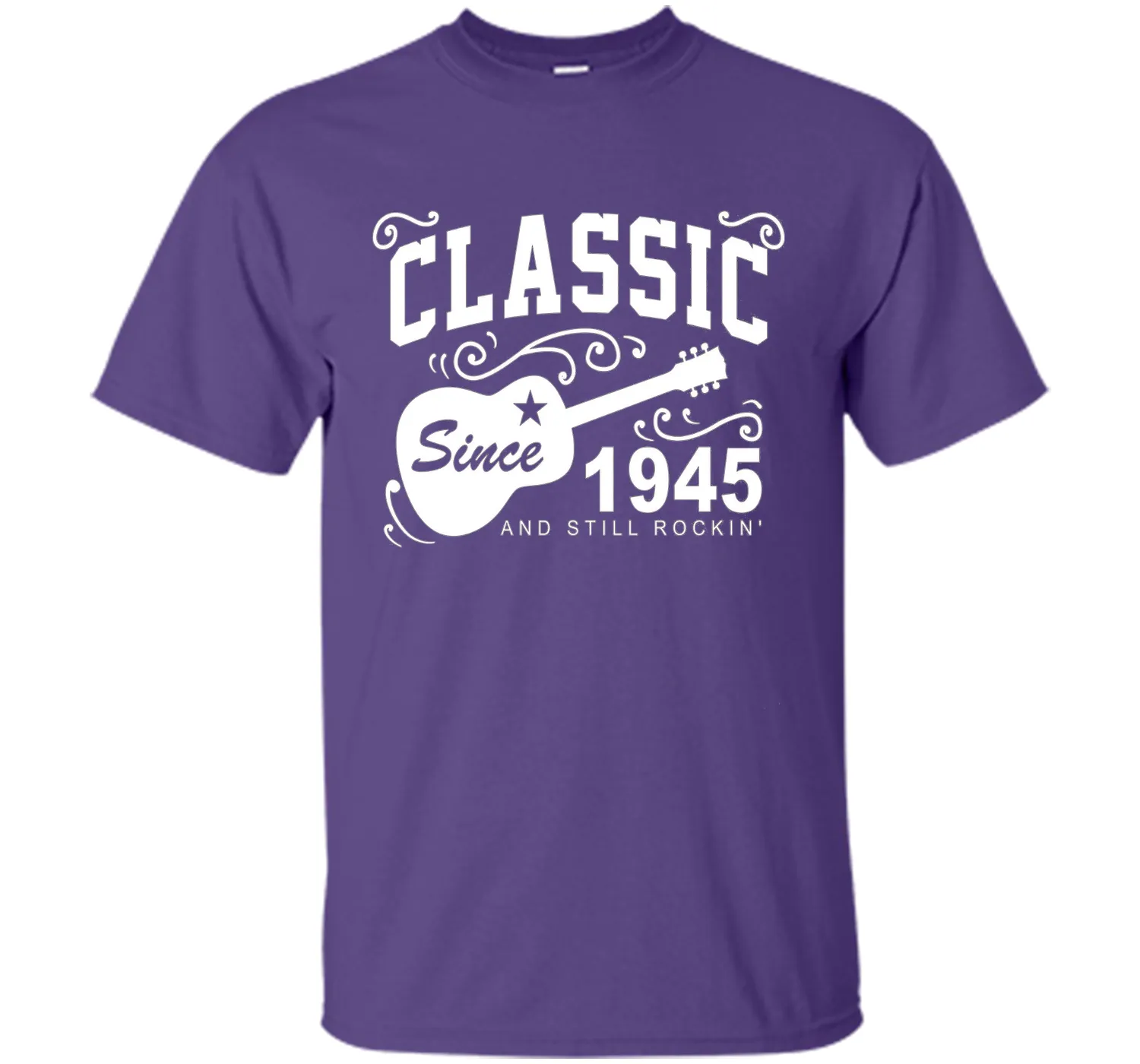 Classic Since 1945 And Still Rockin' T-Shirt. 71st Birthday