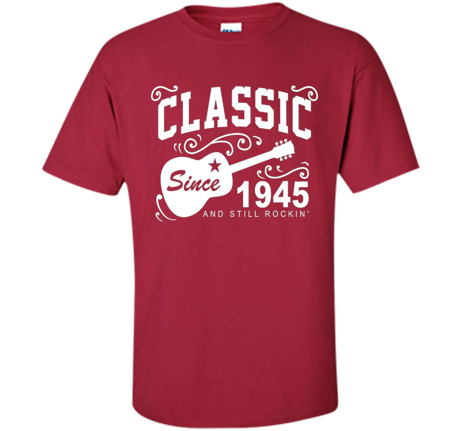 Classic Since 1945 And Still Rockin' T-Shirt. 71st Birthday