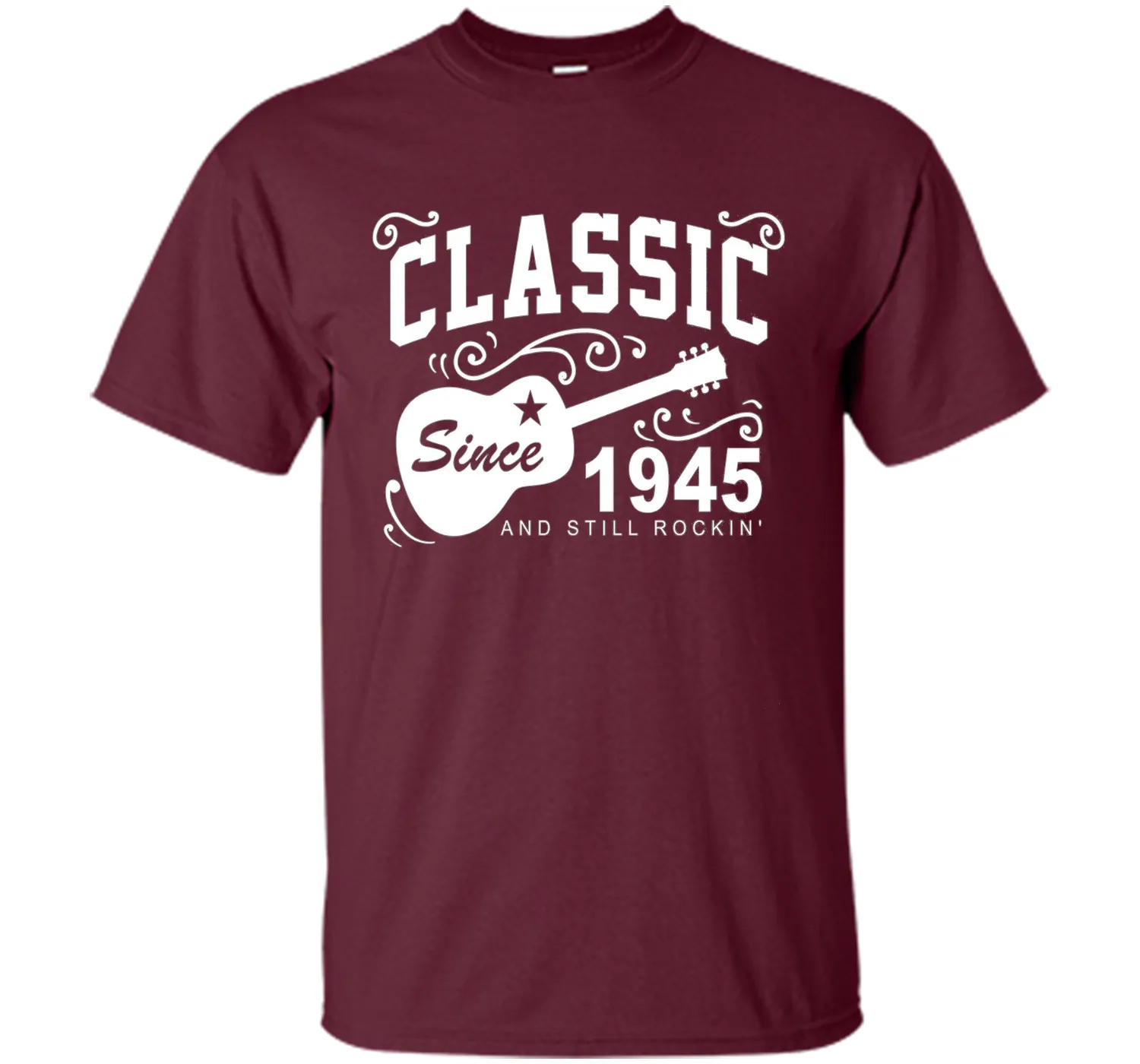 Classic Since 1945 And Still Rockin' T-Shirt. 71st Birthday