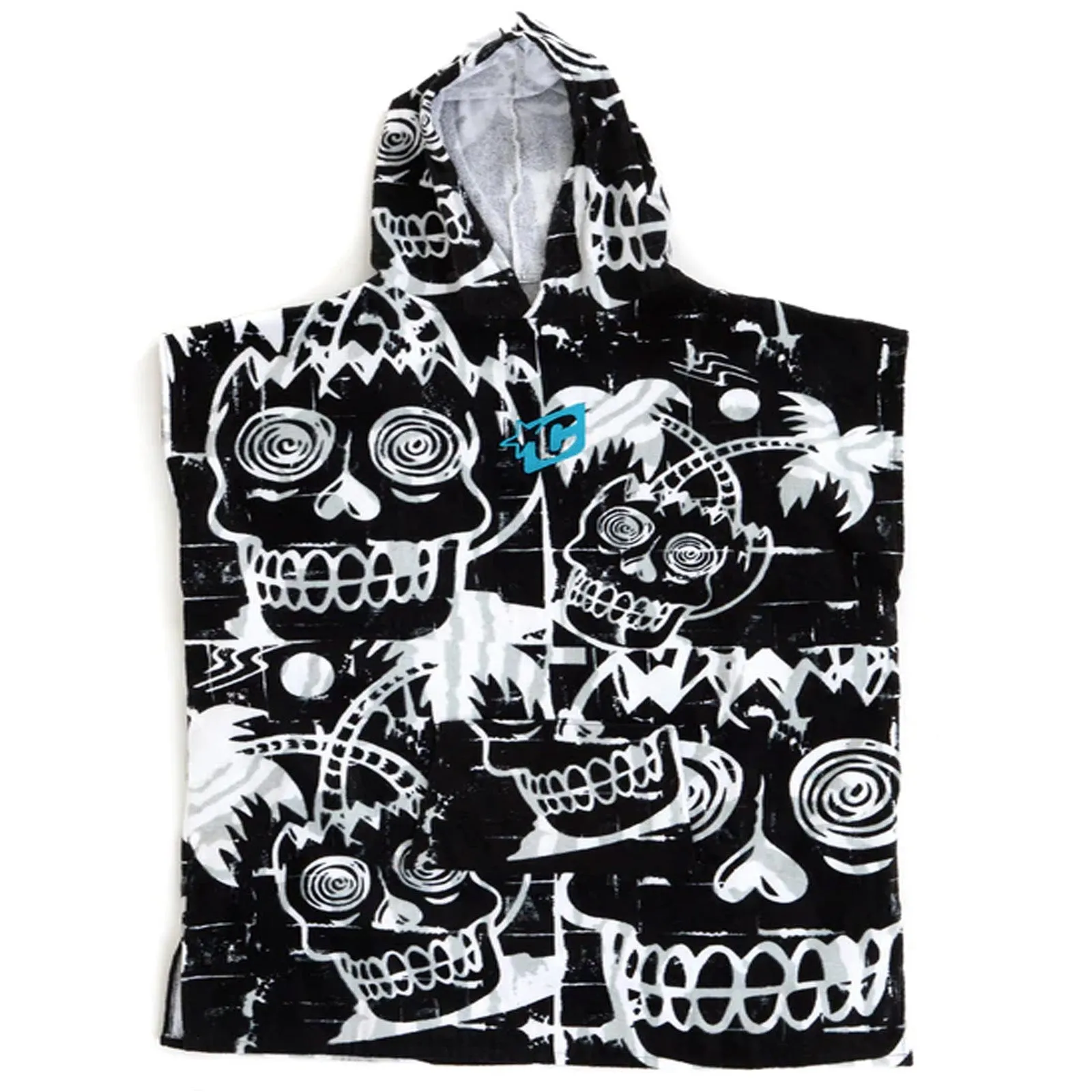 Creatures Of Leisure Grom Poncho - Cyan GN