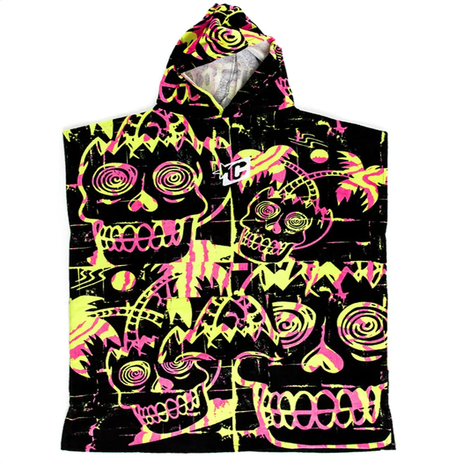 Creatures Of Leisure Grom Poncho - Cyan GN