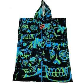 Creatures Of Leisure Grom Poncho - Cyan GN