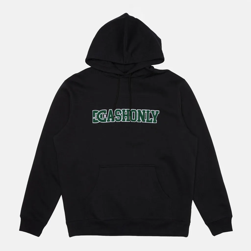 DC Shoes - Cash Only Pullover Hooded Sweatshirt - Black