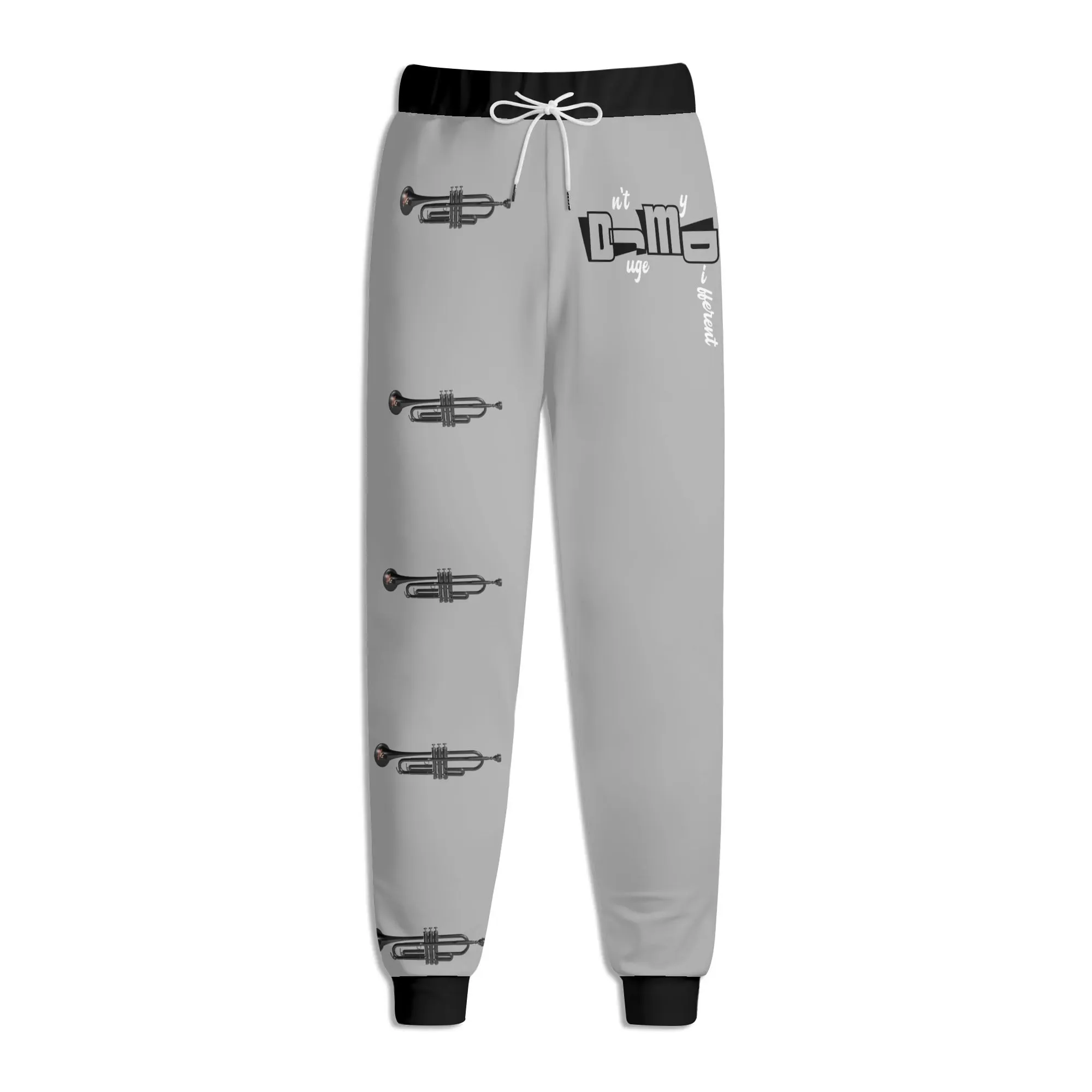 Dnt Juge My Different Unisex 3D Adult Joggers Sweatpants