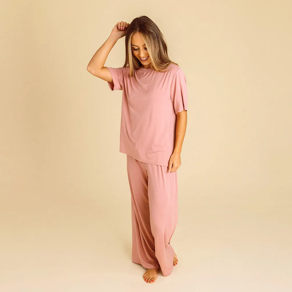 Dusty Rose Women's Loose Tee