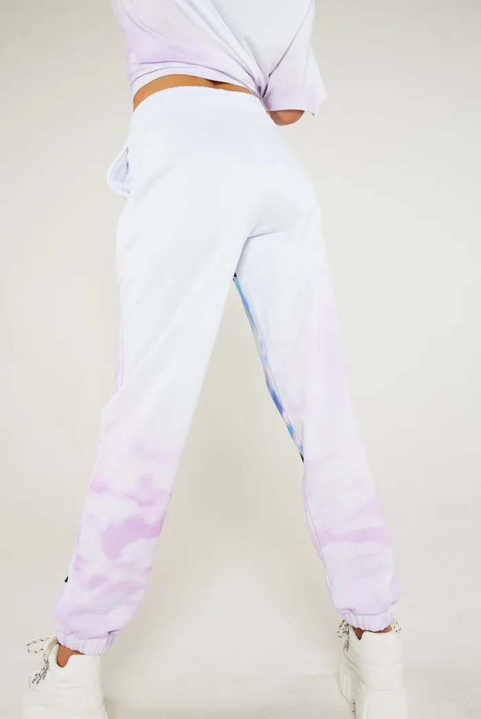 Fantasy Heart Scene Print Cuffed Joggers