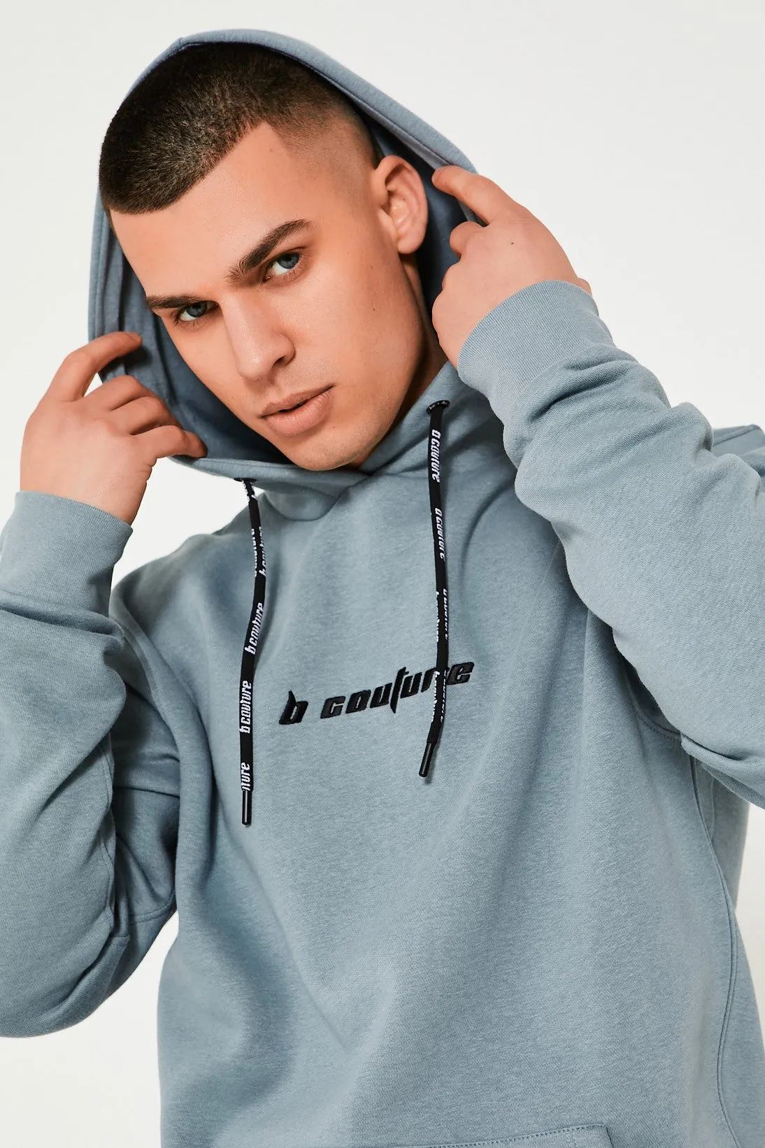 Finchley Road Fleece Tracksuit - Slate Grey