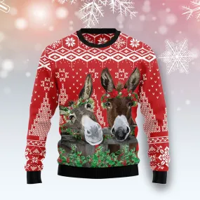 Funny Christmas Sweater JulesRoche Trendy All-Over-Print Pullover