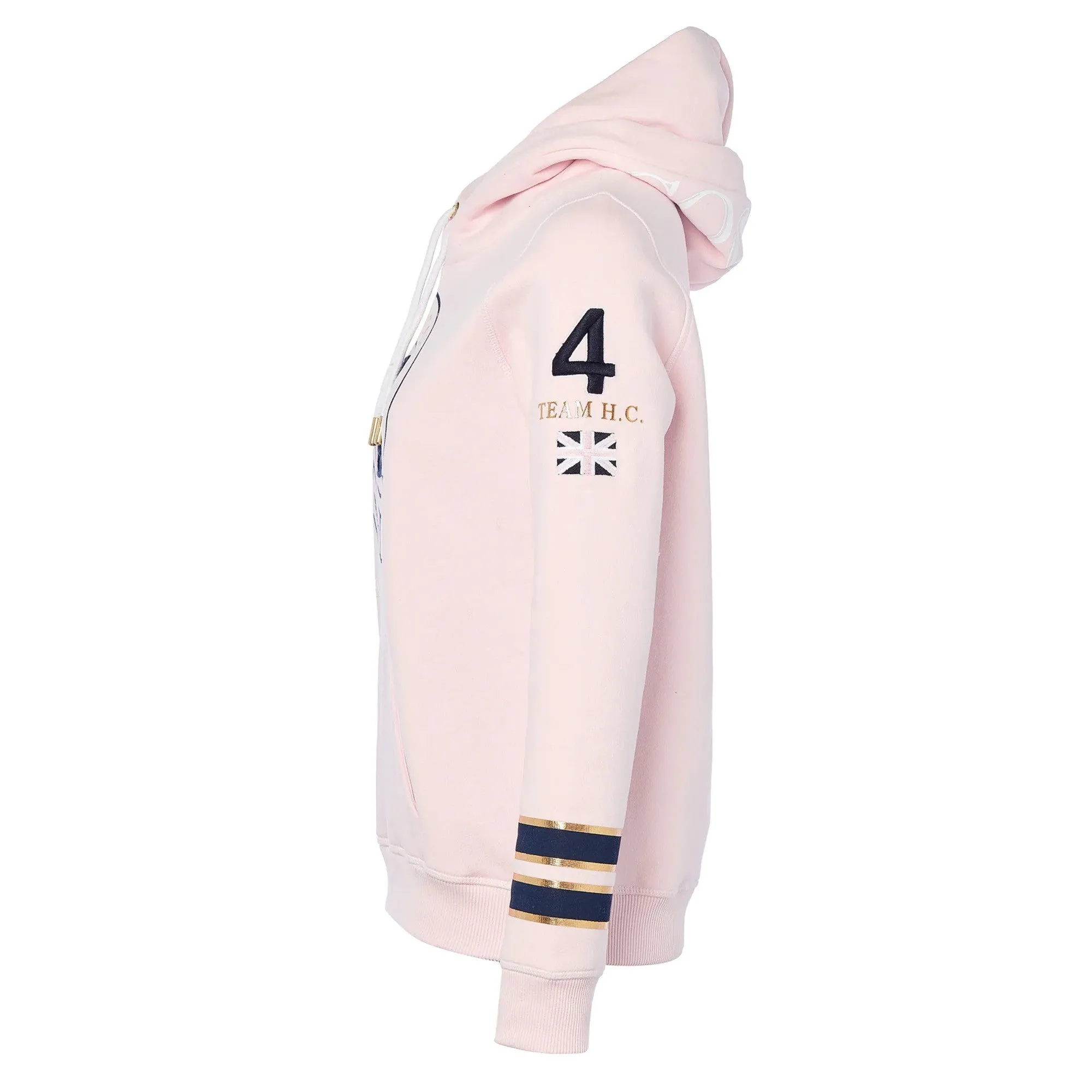 Holland Cooper Heritage Hoodie - Blush Marl