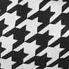 Houndstooth French Terry Cut-Out Hoodie