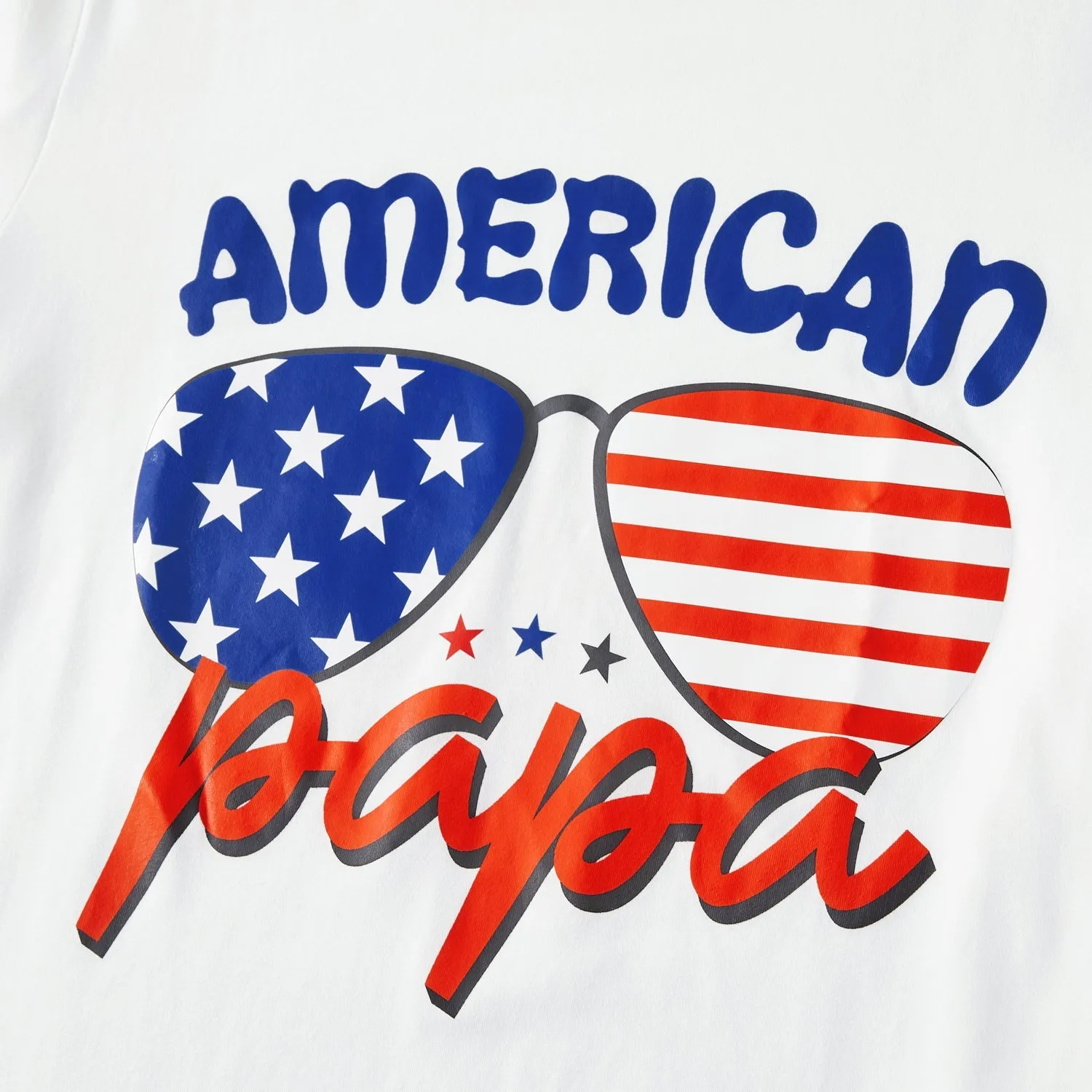 Independence Day Family Matching Cotton Short-sleeve Tee