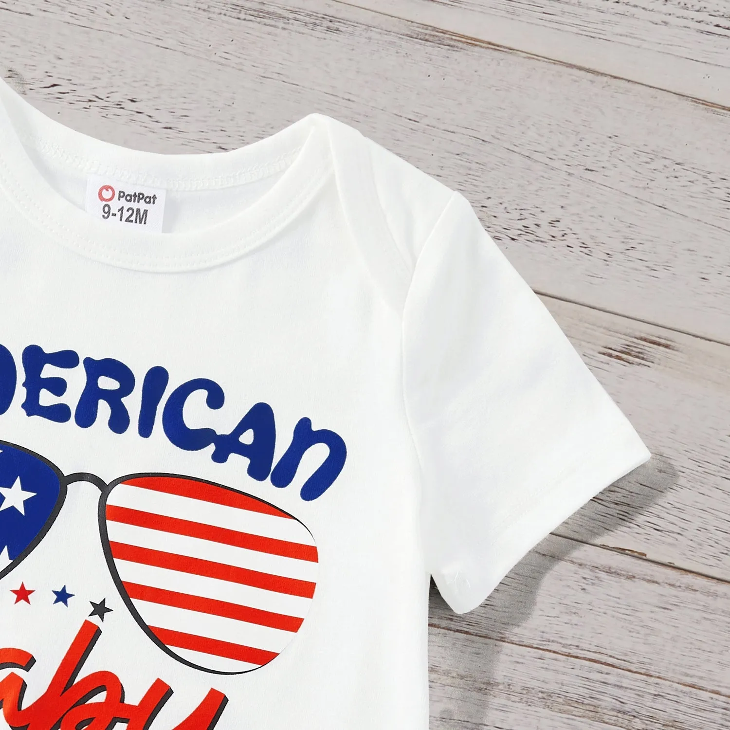 Independence Day Family Matching Cotton Short-sleeve Tee