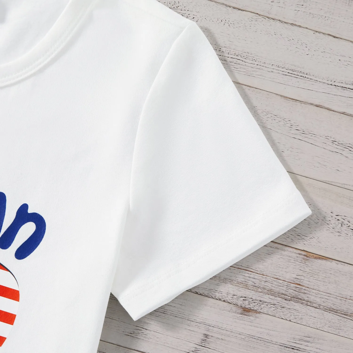 Independence Day Family Matching Cotton Short-sleeve Tee