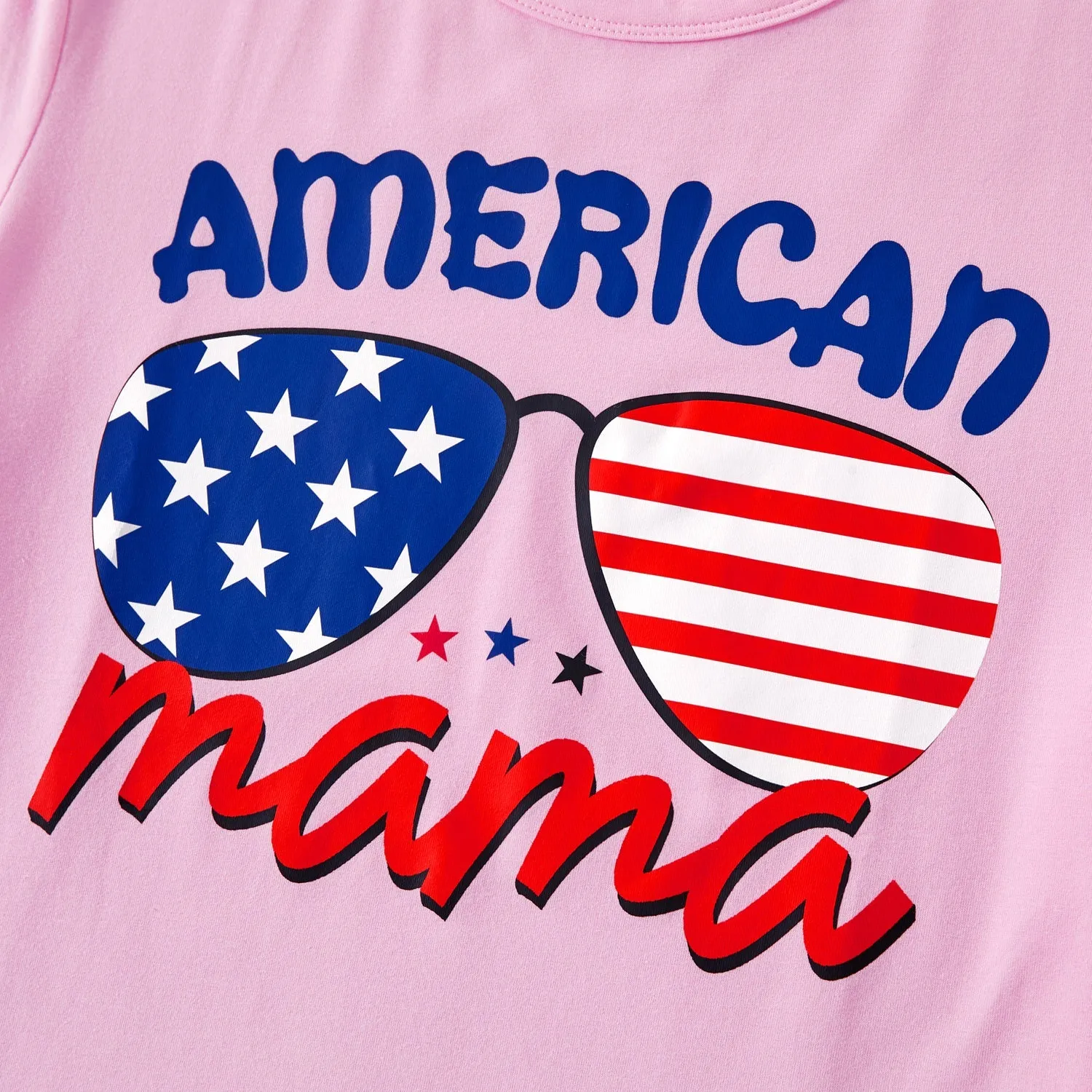 Independence Day Family Matching Cotton Short-sleeve Tee