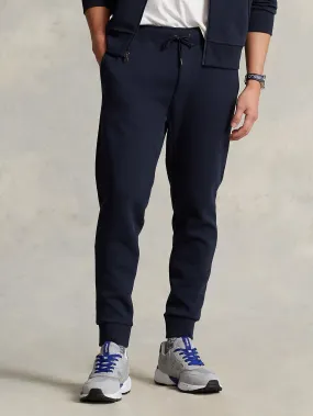 Joggers in Maglia Doppia Blu